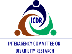 Interagency Committee on Disability research (ICDR) Logo